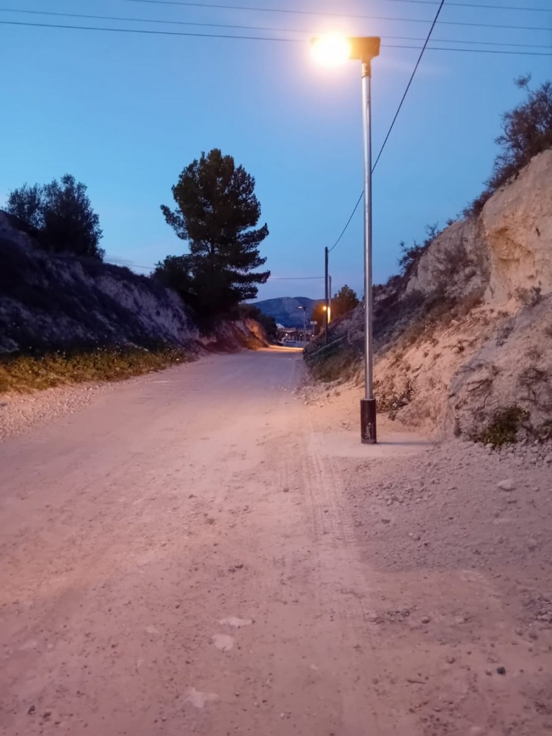Enllumenat de la Via Verda